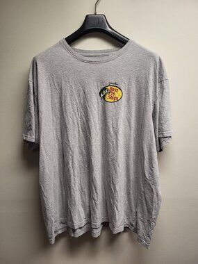 Bass Pro Shops Men’s Gray Graphic T-Shirt Size XL Short Sleeve Casual Tee